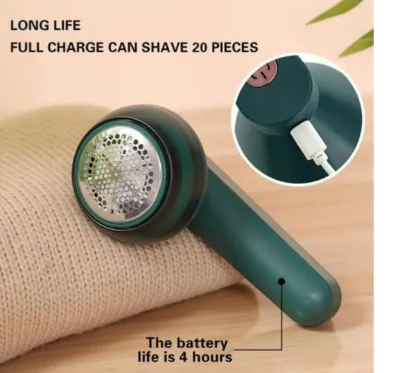 Electric Lint Remover for Clothes & Sweaters | USB Rechargeable Fabric Shaver